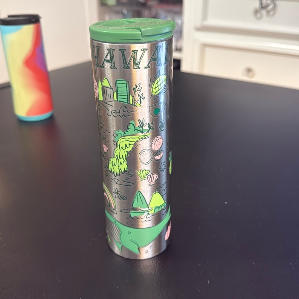 Starbucks HAWAII Stainless Steel Travel Thermos Been There exclusive Hawaii only